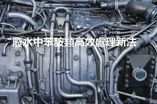 “廢水中苯胺類高效處理新法，環(huán)保先鋒引領(lǐng)綠色以后”